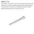 Shoulder Swing Lifting Bolt (M6x50mm) 10Pcs, 304 Stainless Steel Eye Bolts - for Home Renovation, Pipeline Gate Valves Fasteners, Silver...