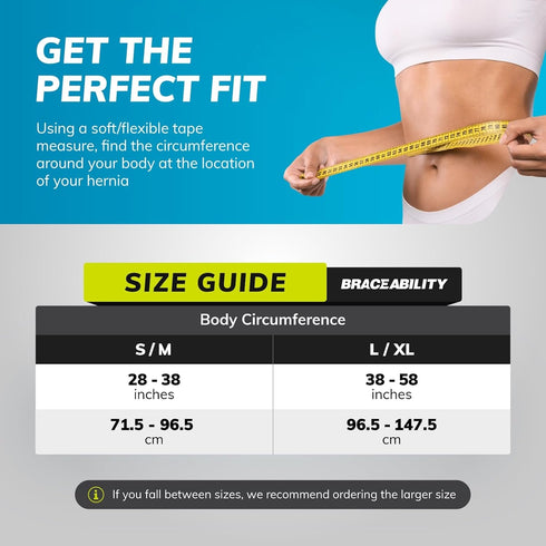 BraceAbility Umbilical Hernia Belt - Abdominal Binder Truss with Compression Pad for Belly Button, Navel, Ventral, Epigastric, Hiatal Hernia Relie...