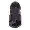 Edelbrock 644133 EFI Adapter Fitting -8 An Male To 3/8" Sae Quick DiSConnect Female SCrew Type Blk Anodized Finish...