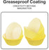 uxcell 100 Pcs Cupcake Liners, Muffins Paper Baking Cups Wrappers Standard Greaseproof for Baking Cupcake Wrapper, Yellow...