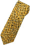 Jacob Alexander Men's Cheetah Animal Print Slim Width Neck Tie...