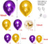 Purple Balloon Garland Arch Kit, 121 PCS Purple and Gold Party Decorations for Birthday, Graduation, Wedding, Anniversary...