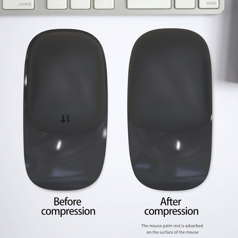 Silicone Cushion for Apple Magic Mouse 1/2/3-Ergonomic Mouse Pad, Multi-Touch Surface Mouse Grip for Magic Mouse,No Glue Mouse Palm Rest for Apple...