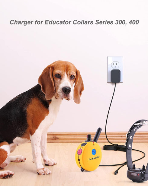 Training Collars Charger compatible with Educator Series 300, 400, RX, FOB and BP-504 Barkless Training Collars....