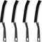 4 PCs Hard-bristled Crevice Cleaning Brush, Gap Cleaning Brush, Grout Brush for Kitchen, Bathroom, Bathtubs...
