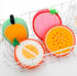 12pcs Cleaning Sponge Cute Fruit-Shape Kitchen Sponge Washing Sponge Dish Cleaning Sponge Scrubber(4.72X4.72X1.38in)...