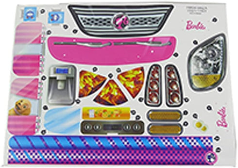 Barbie Replacement Parts Camper Playset - FBR34 ~ Replacement Labels / Stickers ~ Set B...