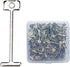 300pcs 1/16" Replacement Steel Needles for Flooring Wall Tile Leveling System, 1.5mm Leveler Replaceable Pin Reusable Spare Steel Pin Tiling Const...