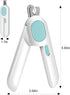 Odoland Cat Nail Clipper with LED Light and Nail File, Dog Claw Trimmer with Bright Light to Avoid Excessive Cutting - Pet Grooming Tool for Tiny ...
