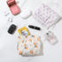 Qianyu 3 Pcs Mini Makeup Bag Self-Closing Small Cosmetic Pouch No Zipper Waterproof Coin Purse Portable Travel Kit Toiletries Storage Case Organiz...