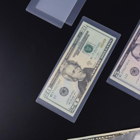 2 Set A6 Cash Envelopes No Tabs Zipperless Frosted PP No Holes Pockets 12 Sheets Budget Envelopes for Budgeting Wallet System Bill Folder Money Or...