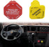 Parking Brake and Trailer Air Supply Mv-3 Knob Yellow & Red Fit for Peterbilt Kenworth Volvo Western Star Truck Replace Bendix 298818 298817...