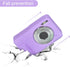 Digital Camera Silicone Case Compatible with CAMKORY/for Lecran/for VAHOIALD/for AiTechny FHD 1080P Kids Camera, Soft Lightweight Protective Sleev...