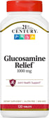 21st Century Glucosamine Relief® 1000mg Tablets, 120 Count...