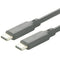 USB-C to USB-C 2.0 Cable, 5A 100W Fast Charging, 480Mbps Speed, for Mobile Phones, Laptops, Tablets, and Industrial Devices of Type-C Interface (1...