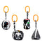 KAKIBLIN Baby Hanging Rattle Toys, 4 Pack Car Seat Stroller Toys Soft Squeaky Toys for Baby 0-6 Months Newborn Infant Car Bed Travel Activity, Whi...