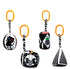 KAKIBLIN Baby Hanging Rattle Toys, 4 Pack Car Seat Stroller Toys Soft Squeaky Toys for Baby 0-6 Months Newborn Infant Car Bed Travel Activity, Whi...