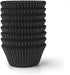 200pcs Standard Black cupcake liners for baking,food grade cupcake wrappers,greaseproof parchment muffin liners for martin luther king jr day deco...