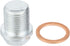 X AUTOHAUX 2 Pcs M18x1.5 Steel Engine Oil Drain Plug Screw with Seal Ring for Volvo XC60 XC90 S90 S70 C70 for Ford Focus Silver Tone...