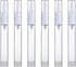 6 Pack Airless Pump Jars Travel Foundation Container, Travel Size Eye Cream Dispenser Empty Refillable Cosmetic Pump Bottles for Lotion Skincare S...