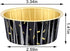 EUSOAR Disposable Baking Cups, 25pcs 5oz Foil Dessert Cups Aluminum Baking Cupcake Liners, Meteor Shower Black Disposable Ramekins Creme Brulee Cu...