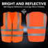 3-Pack Safety Vest For Women Men...