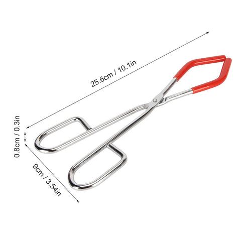 Labs Beaker Tongs Rubber Coated Chemical Tool 50mL2000mL Beakers Made of Steel with rubber sleeves...