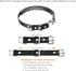 Quick Snap Bungee Dog Collar Strap with D Ring for Most of Electronic Training Shock Collar Receivers-Adjustable Durable Waterproof Odorless 3/4 I...