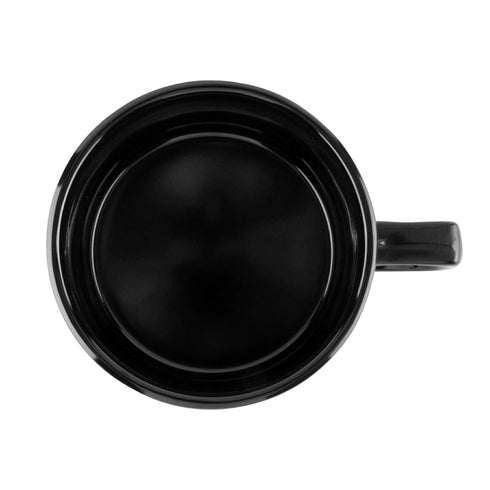 G.E.T. BF-080-BK-EC Melamine Shatter-Resistant Mug/Coffee Cup, 11 Ounce, Black (Set of 4)...