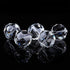 6mm 100Pcs Crystal Glass Beads, Round, Faceted, Clear...