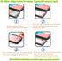 Compatible with Note 20 Ultra Waterproof Case, IP68 Underwater Dirtproof Shockproof Built in Screen Protector Full Body Protective Cover for Samsu...