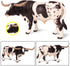 Flormoon Animal Figures Realistic Texas Longhorn Bull Plastic Early Educational Toys Cupcake Topper Party Gift for Kids 3+ Year Old(Male)...