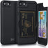 TORU CX PRO for iPhone SE 2022 / SE 2020 / iPhone 8 / iPhone 7 Case Wallet | Protective Shockproof Heavy Duty Cover with Hidden Card Holder & Card...