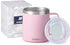 SUNWILL Insulated Coffee Mug with Lid, Travel Tumbler Reusable, 14 oz Stainless Steel Cup for Camping, Office, Home, Powder Coated Sakura...