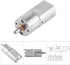 DC 12V Reversible High Reduction Electric Motor 15-200RPM Outer Diameter 20MM(200RPM)...