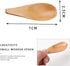 5 Pieces Mini Wooden Spoons, Small Salt Spoon with Short Handle Mini Wood Scoop for Spice Jars Tea Coffee Milk Powder, Natural Color...