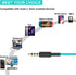 mucro Sports Headphones Over The Ear Headphones Wired for Running Exercise with Microphone Compatible Foldable Behind The Neck Headphones for Work...