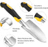 Garden Shovel Hand Trowel Mini Shovel Garden Tools Cast-Aluminum Heavy Duty Gardening Tool Soft Rubberized Non-Slip Handle Potting Tools for Plant...