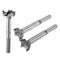 uxcell Forstner Wood Boring Drill Bits 20mm 21mm 22mm Dia. Hole Saw Carbide Alloy Steel Tip Round Shank Cutting for Hinge Plywood Wood Tool 3in1 S...