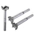 uxcell Forstner Wood Boring Drill Bits 20mm 21mm 22mm Dia. Hole Saw Carbide Alloy Steel Tip Round Shank Cutting for Hinge Plywood Wood Tool 3in1 S...