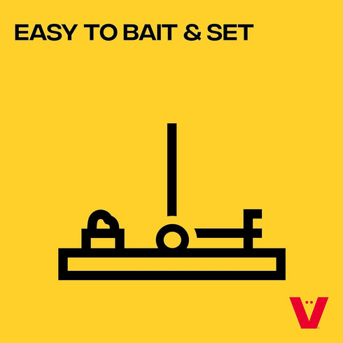 Victor M144B Instant Power-Kill Easy Set Reusable Rat Trap...
