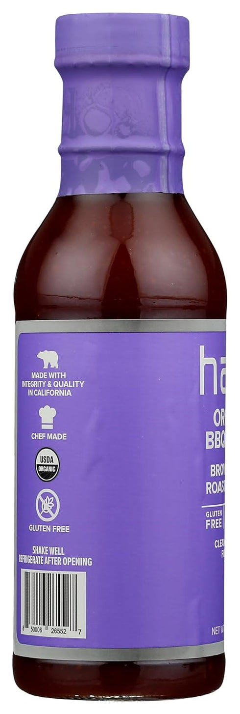 HAKS Organic Brown Sugar Roasted Garlic Bbq Sauce, 14.25 OZ...