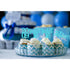 24 Pcs Sweet 16 Blue Glitter Birthday Cupcake Toppers for 16th Birthday Celebrating Party Decorations (Blue)...