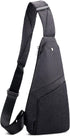 Lightweight Sling Bag for Men Slim Crossbody Purse Small Shoulder Backpack Anti-Theft Side Chest Bags...