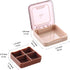Berglander Travel Pill Organizer Pack of 3, 4 Compartments Medicine Organizer, Waterproof Pill Box, Portable Daily Small Pill Case for Medicines, ...