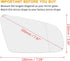 X AUTOHAUX Passenger Right Side Rearview Mirror Glass Heated with Backing Plate for Audi S4 2004-2008...