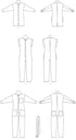 McCall's Sewing Pattern M8243 - Misses' and Women's Romper, Jumpsuits and Belt, Size: B5 (8-10-12-14-16)...