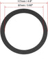 uxcell Black 4.5 Inch EVA Foam Speaker Edge Surround Rings Replacement Parts for Speaker Repair or DIY 2Pcs...