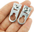 8PCS Aluminum Alloy Picture Frame Hanging Brackets Hooks Hangers 40mmx15mm Metal Photo Frame Hardware Accessories...