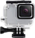 FitStill Waterproof Housing Case Only for Go Pro Hero 7 White & Silver, Protective 45m Underwater Dive Case Shell with Bracket Accessories for Go ...